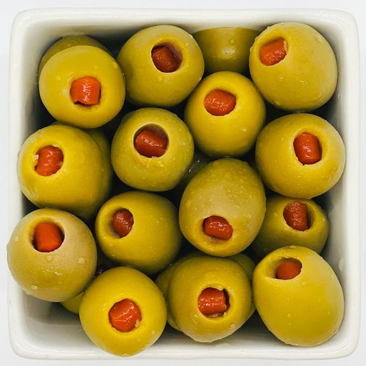 Spanish Pimento Hand~Stuffed Olives