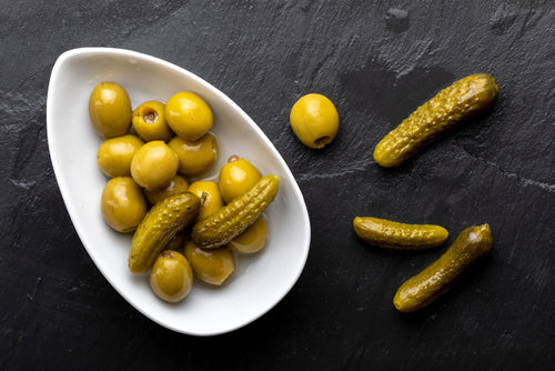 Spicy Pickle Hand~Stuffed Olives